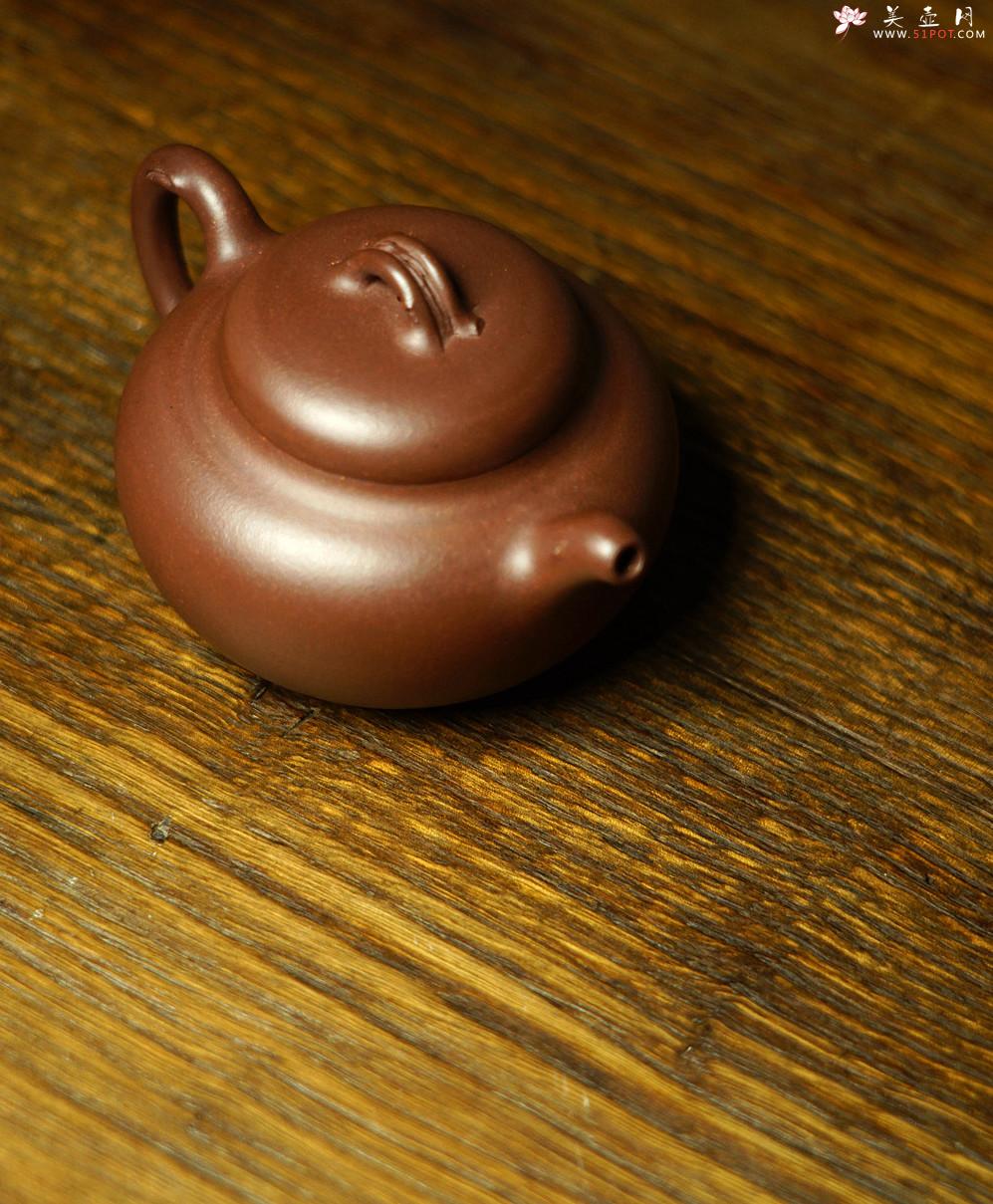 紫砂壶图片：高雪琴全手作品 饱满可人 简意花货 实用佳品 梅香 - 美壶网