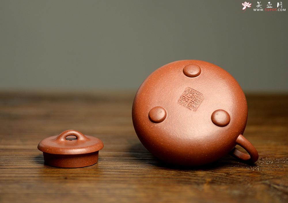 紫砂壶图片：优质降坡泥 周路健全手近作 禅瓢 实用耐品 - 美壶网