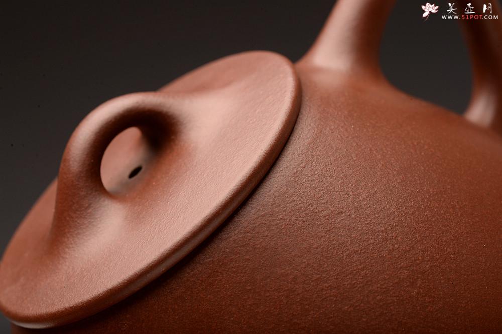 紫砂壶图片：乙未夏日作品 徐正涛全手传统经典 平盖小石瓢~ - 美壶网