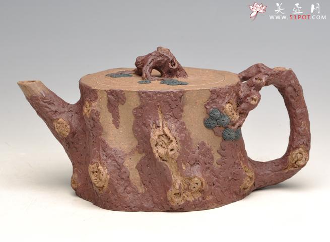 紫砂壶图片:青松 - 美壶网