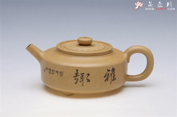 紫砂壶图片：汉镜壶 - 美壶网