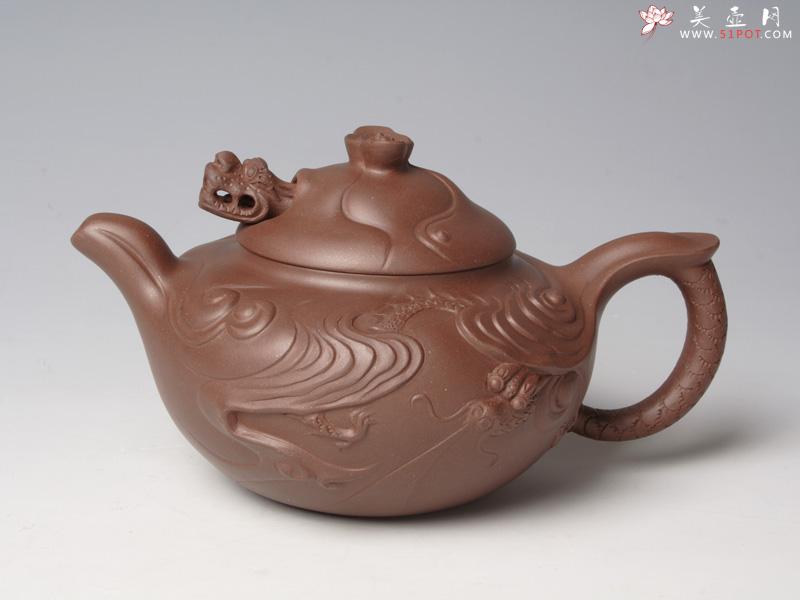紫砂壶图片：云龙壶 - 美壶网