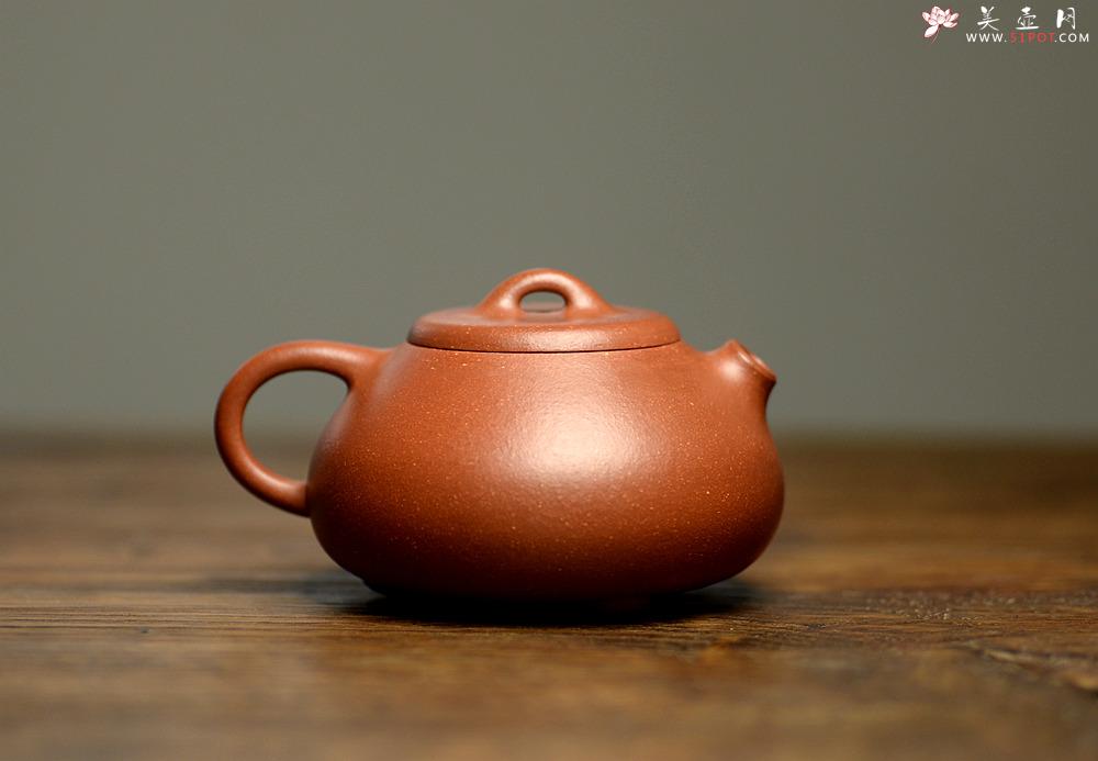 紫砂壶图片：优质降坡泥 周路健全手近作 禅瓢 实用耐品 - 美壶网