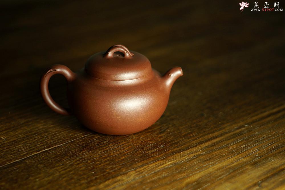 紫砂壶图片：高雪琴全手作品 饱满可人 简意花货 实用佳品 梅香 - 美壶网