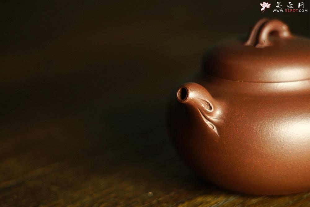 紫砂壶图片：高雪琴全手作品 饱满可人 简意花货 实用佳品 梅香 - 美壶网