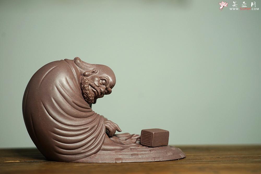 紫砂壶图片：细工大赞 刘祥精品雕塑 指点迷经  - 美壶网