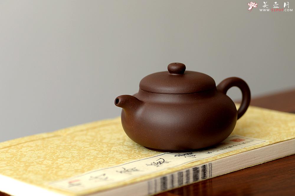 紫砂壶图片：张智耀全手新作 圆润饱满 有趣实用 全手圆乐 - 美壶网