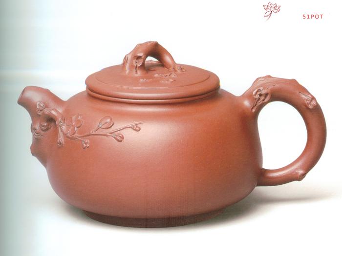 紫砂壶图片：寒梅 - 美壶网
