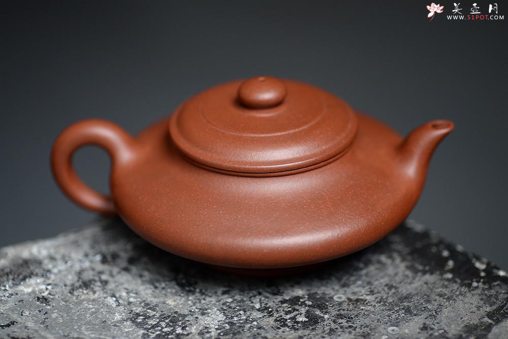 紫砂壶图片：国师顾小英作品 线条流畅 实用精品 水扁 绿茶知音 优质清水泥 - 美壶网