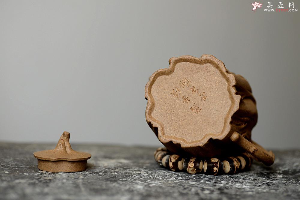 紫砂壶图片：刘秀全手经典作品 肌理自然生动 高挑挺拔 古朴之味~~颀长壶 - 美壶网