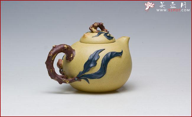 紫砂壶图片：蜜桃壶 - 美壶网