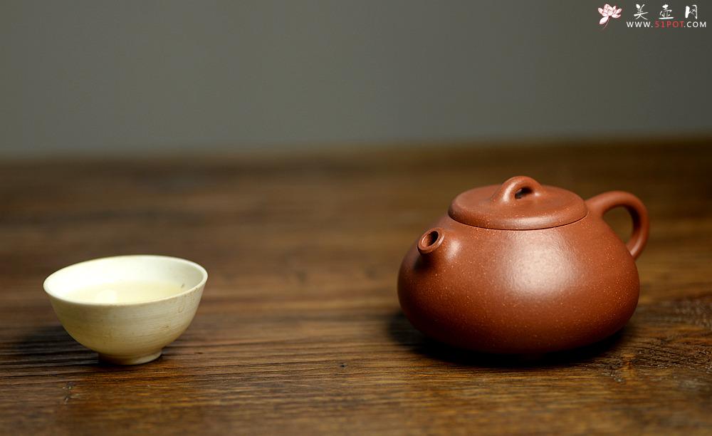 紫砂壶图片：优质降坡泥 周路健全手近作 禅瓢 实用耐品 - 美壶网