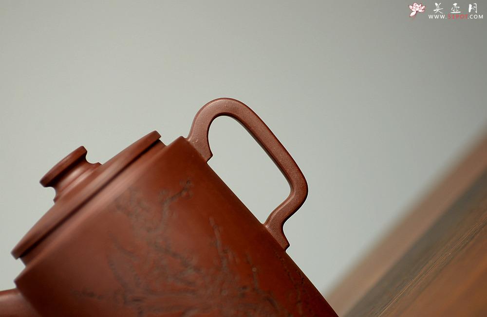 紫砂壶图片：国助工唐文乙未年新作 全手玉柱 国助袁德波老师装饰 - 美壶网