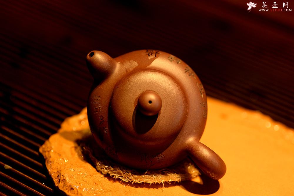 紫砂壶图片：谭华斌近作 道洪风格之玉露二式 刀法精炼 可人小壶 美壶特惠 - 美壶网