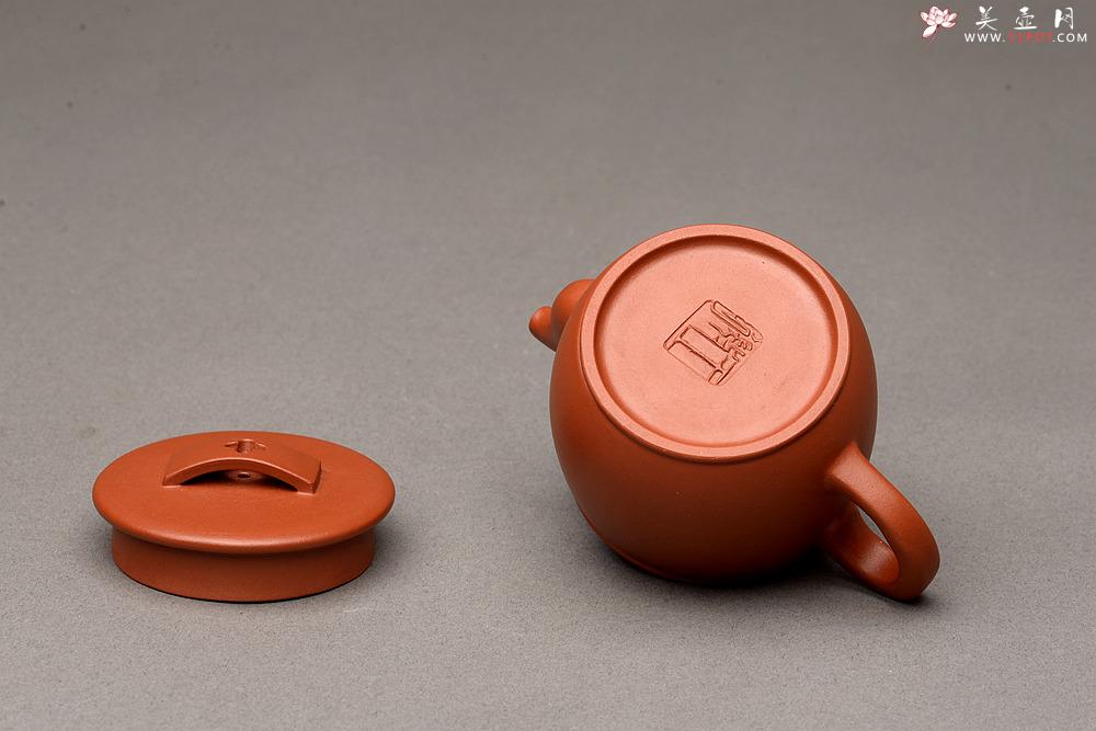 紫砂壶图片:王微全手新品 大口实用 优质朱泥~~全手小汉瓦 - 美壶网