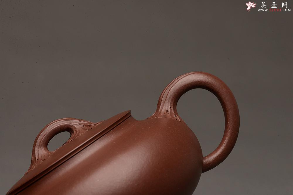 紫砂壶图片：线条流畅 别有风味o(∩_∩)o  新意花器 全手工知秋 - 美壶网