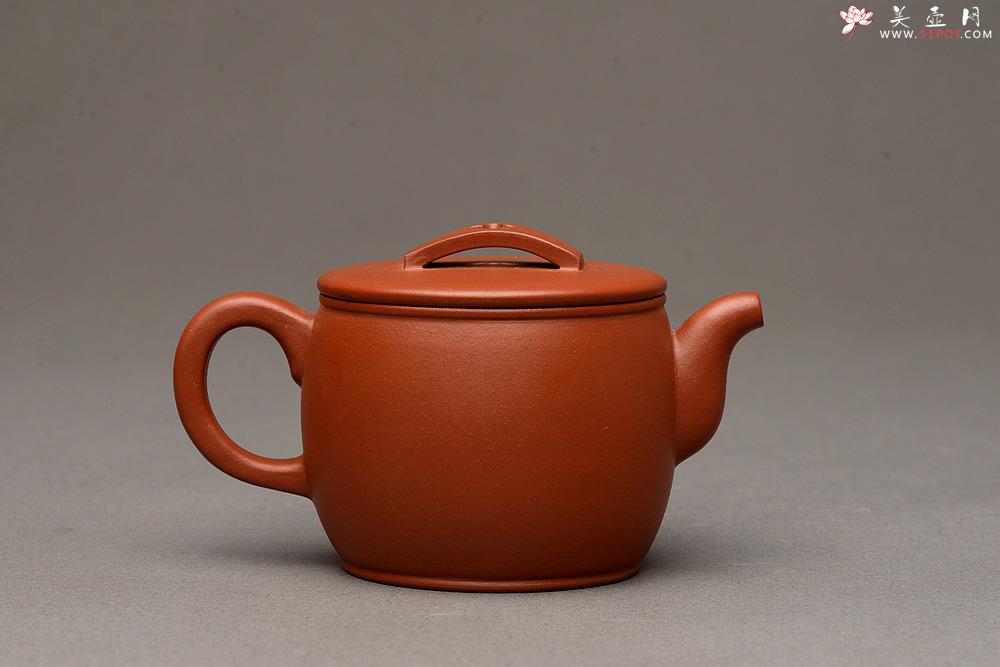 紫砂壶图片:王微全手新品 大口实用 优质朱泥~~全手小汉瓦 - 美壶网
