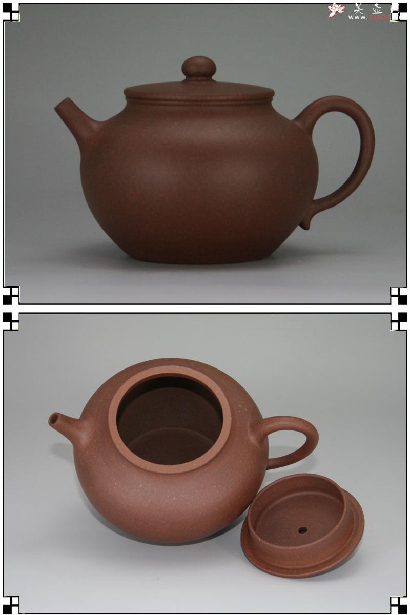 紫砂壶图片：平盖莲子 - 美壶网