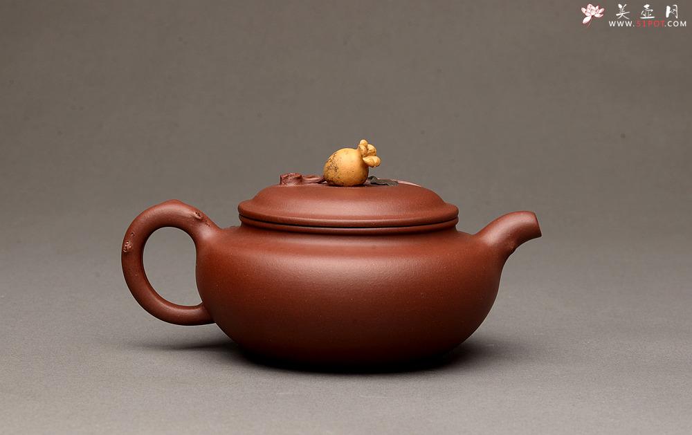 紫砂壶图片：周路健全手新作 春华秋实之仿古 逼真生动 - 美壶网