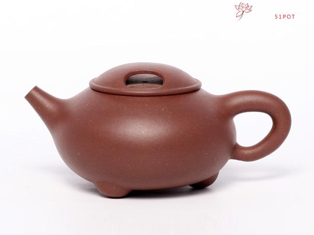 紫砂壶图片：牛盖石瓢 - 美壶网