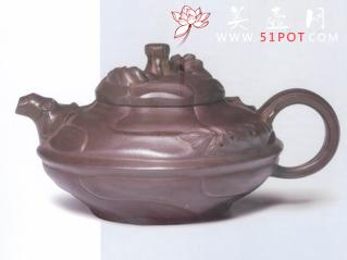 紫砂壶图片：风卷葵 - 美壶网