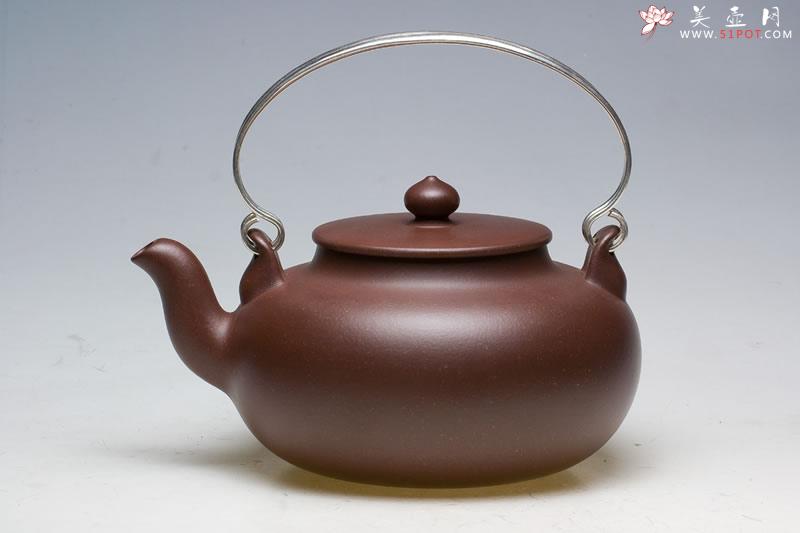 紫砂壶图片：圆福提梁 - 美壶网