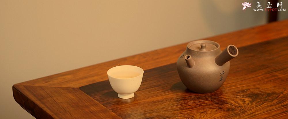 紫砂壶图片：淞庐出品 全手佳作 文气十足~ 云水禅心急须二式 炮嘴独孔 - 美壶网