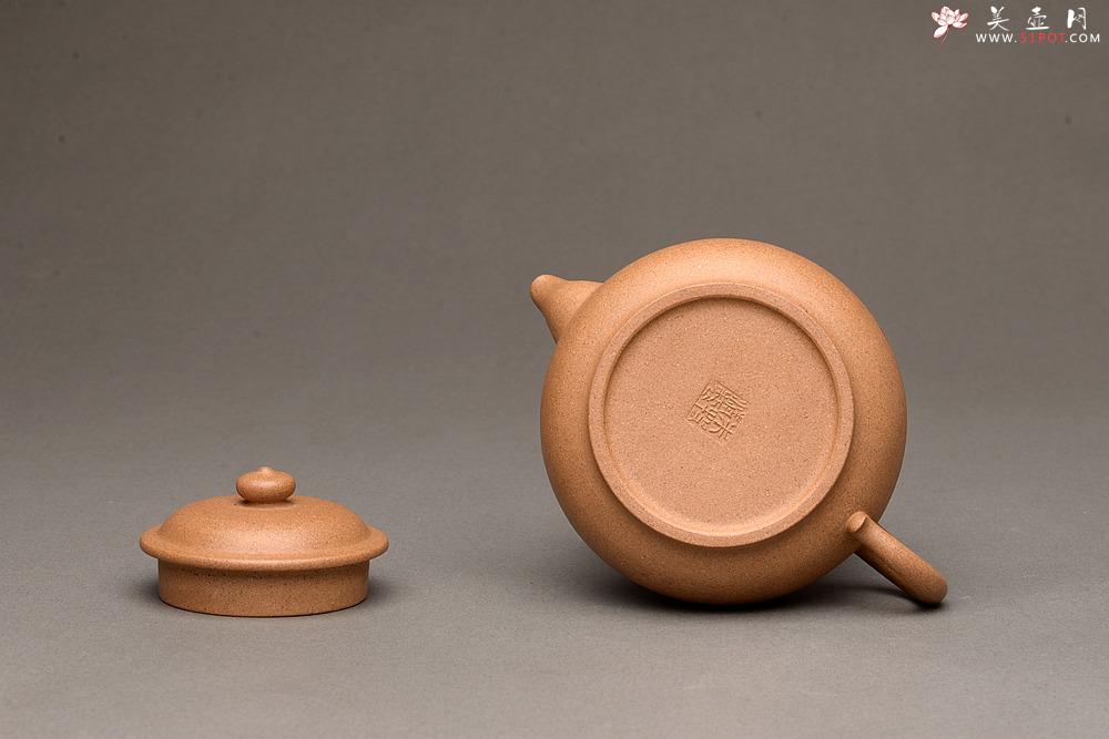 紫砂壶图片：颇有玩味 渐入佳境  全手乳丁 老段泥 - 美壶网