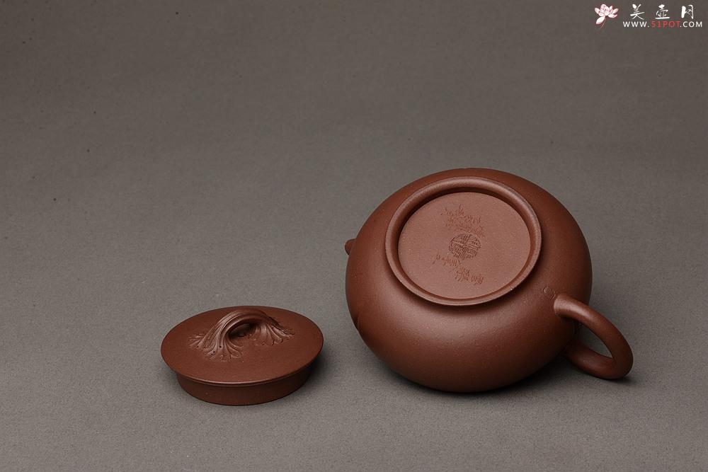 紫砂壶图片：线条流畅 别有风味o(∩_∩)o  新意花器 全手工知秋 - 美壶网