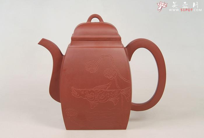 紫砂壶图片：超大汉方 - 美壶网