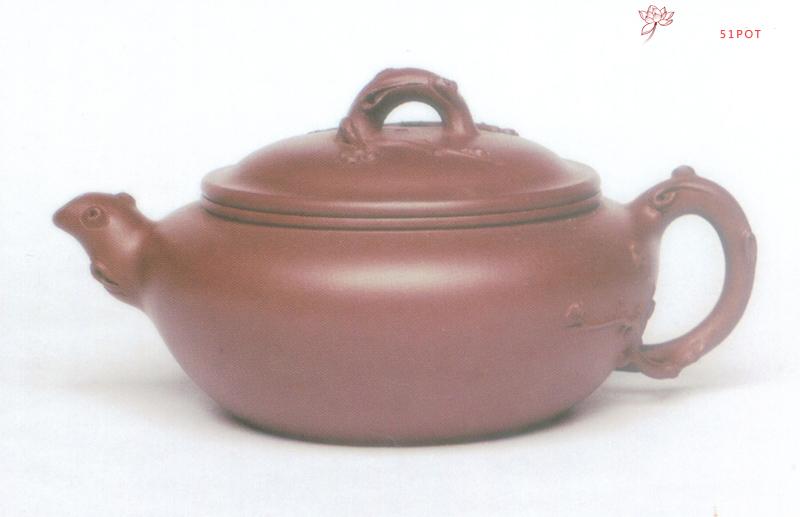 紫砂壶图片：梅开傲雪 - 美壶网