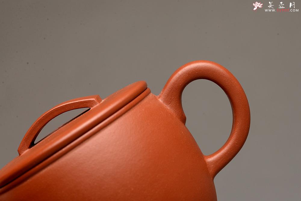 紫砂壶图片:王微全手新品 大口实用 优质朱泥~~全手小汉瓦 - 美壶网