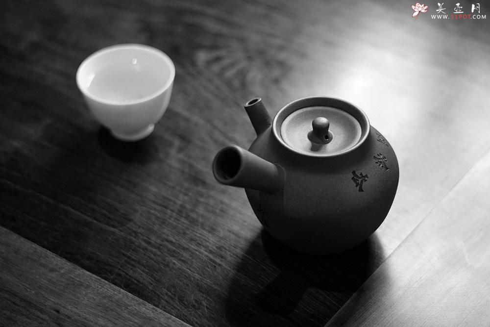 紫砂壶图片：淞庐出品 全手佳作 文气十足~ 云水禅心急须二式 炮嘴独孔 - 美壶网