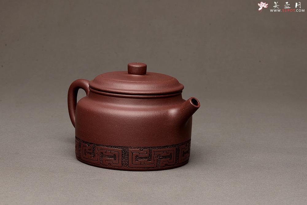 紫砂壶图片：张智耀新作 全手德钟 器型端正 耐品实用 张听刚装饰 - 美壶网