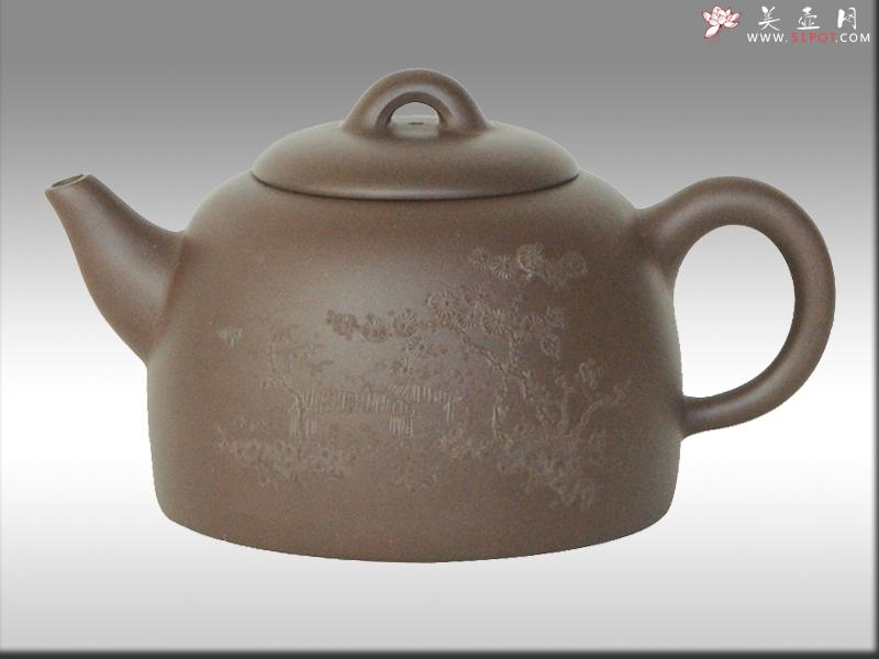 紫砂壶图片：秦权壶 - 美壶网