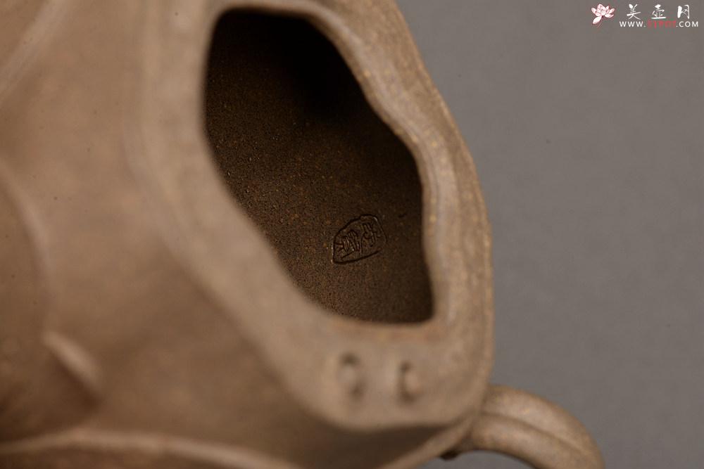 紫砂壶图片：郑志贤最新全手作品 荷香阵阵 学院派风格~ 池莲 - 美壶网