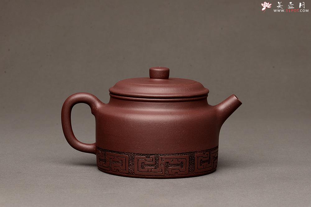 紫砂壶图片：张智耀新作 全手德钟 器型端正 耐品实用 张听刚装饰 - 美壶网