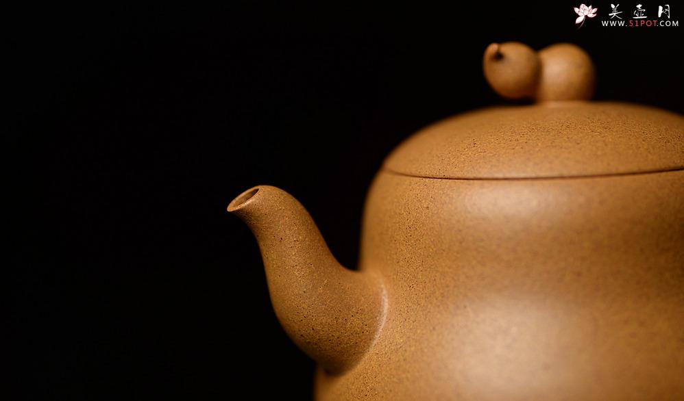 紫砂壶图片：曲峰最新作品  乾坤葫芦 福禄吉祥 纯正优质段 - 美壶网