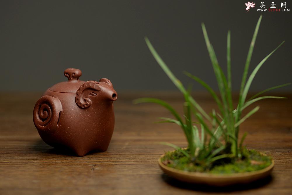 紫砂壶图片：美壶特惠之吉羊 喜气洋洋 有趣实用  - 美壶网