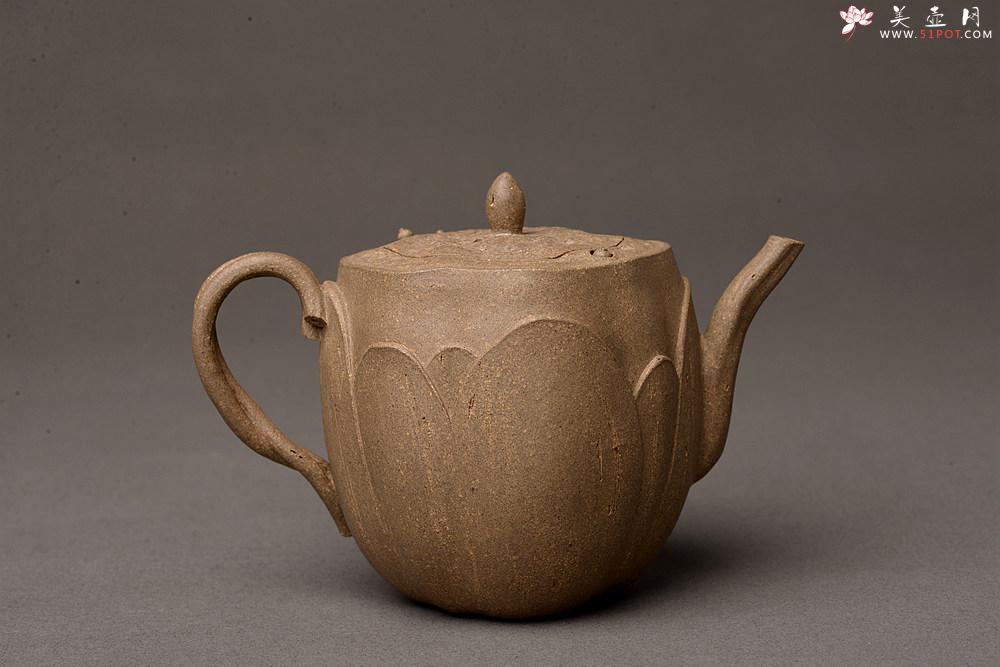 紫砂壶图片：郑志贤最新全手作品 荷香阵阵 学院派风格~ 池莲 - 美壶网