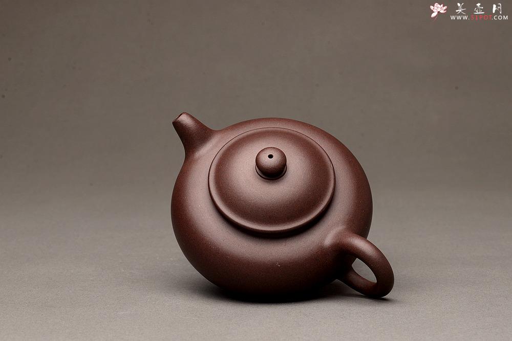 紫砂壶图片：美壶特惠 泓渝山房新品 扁潘壶 有趣实用 - 美壶网