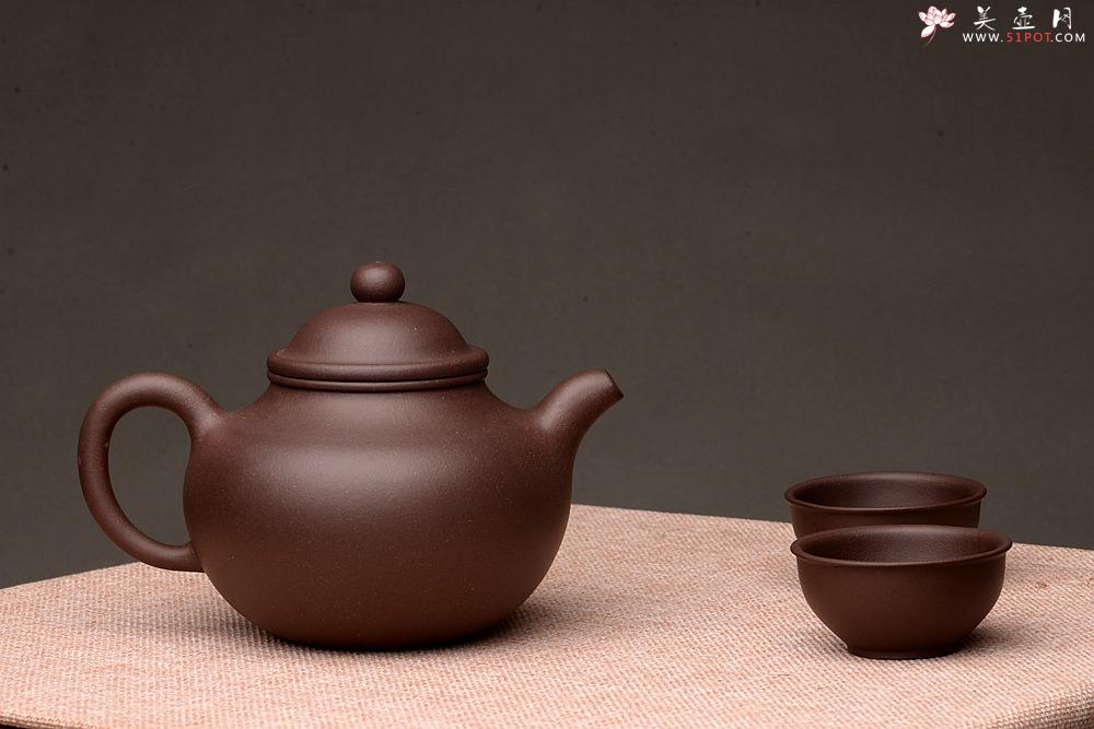 紫砂壶图片：美壶特惠 老味经典 大亨掇球 实用大品 - 美壶网