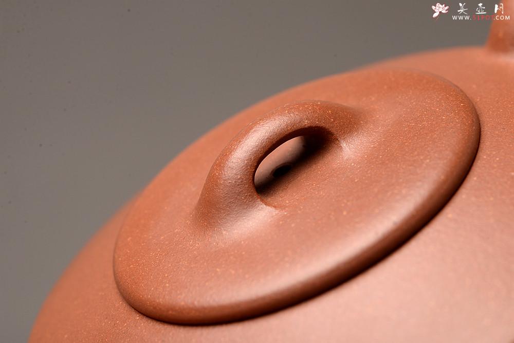 紫砂壶图片：万阗阗作品 国师和石精心装饰瓦当 全手扁石 古味韵长~ - 美壶网