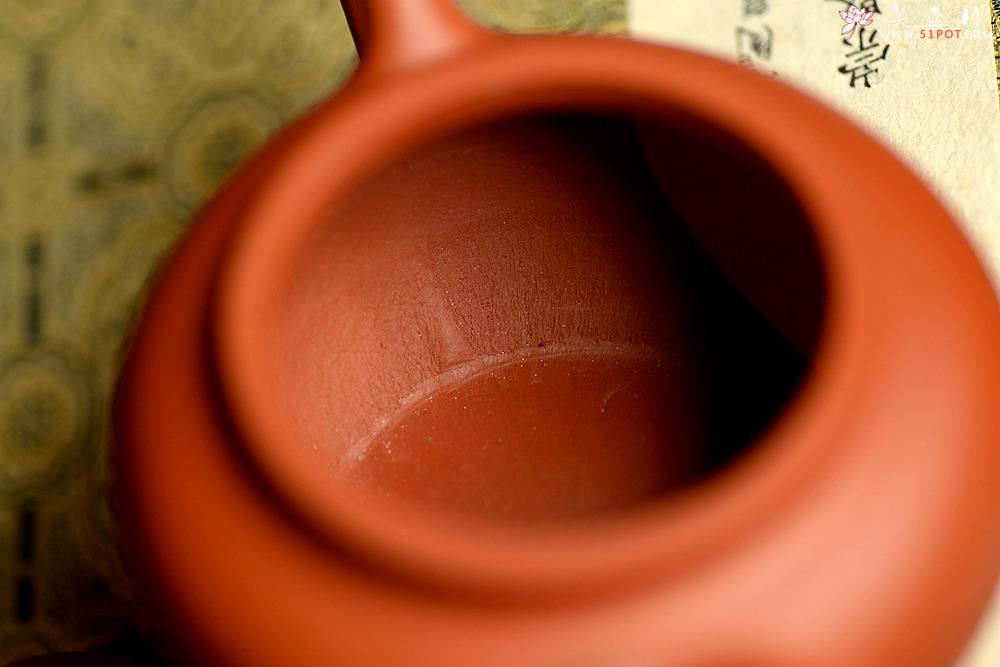 紫砂壶图片：优质朱泥 娇艳迷人 全手仿古 传统实用 - 美壶网