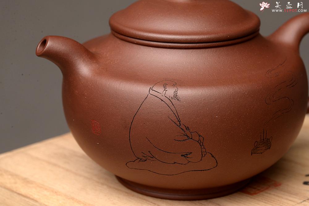 紫砂壶图片：灵巧喜人  宝鼎 - 美壶网