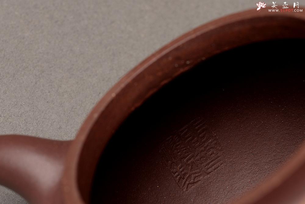 紫砂壶图片：张智耀新作 饱满敦厚 全手圆乐 张听刚装饰 - 美壶网