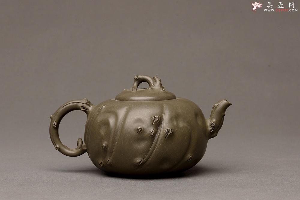 紫砂壶图片：灵秀俊美 自然清趣 玉露二 典雅大气 原创作品孙伟强张新亚合作 - 美壶网