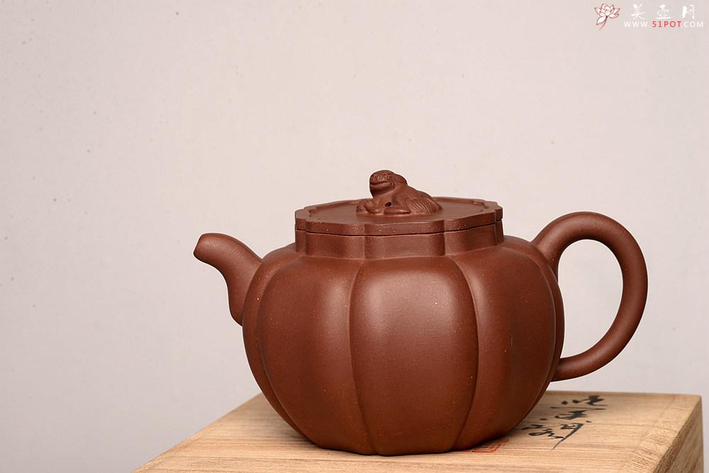 紫砂壶图片：酒虎全手筋囊新作 耐品佳作 做工精致 狮球对壶  推荐~ - 美壶网