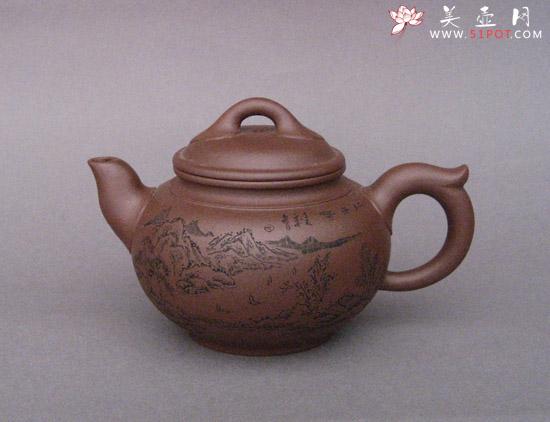 紫砂壶图片：心心相印壶 - 美壶网