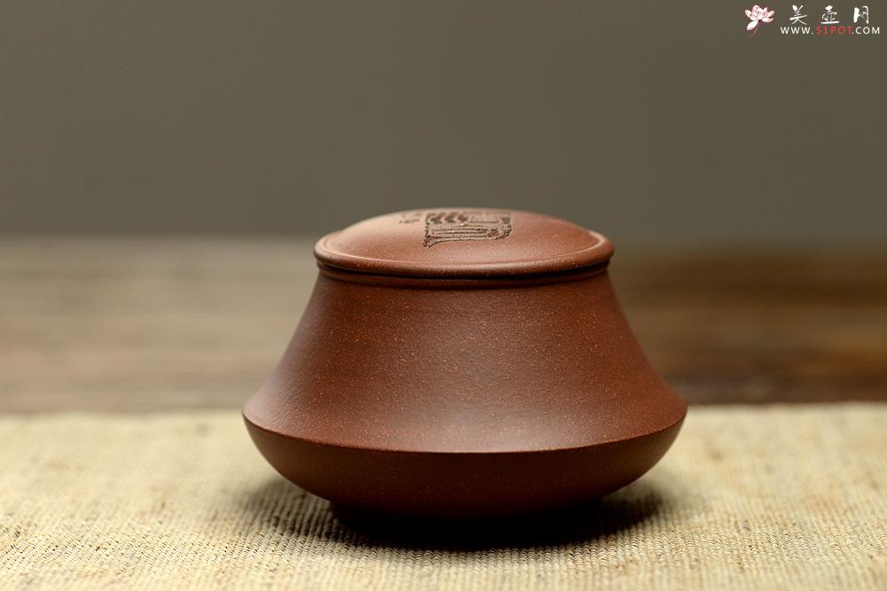 紫砂壶图片：文房茶叶罐 陆轶舟装饰 古朴之风 - 美壶网